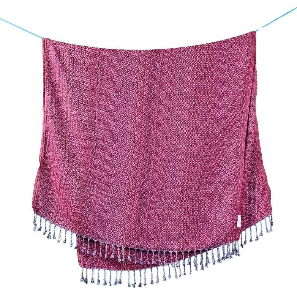 Salt Rag Beach Towel - "Red Hippie Rag" [Sand Free Turkish Beach Towel]